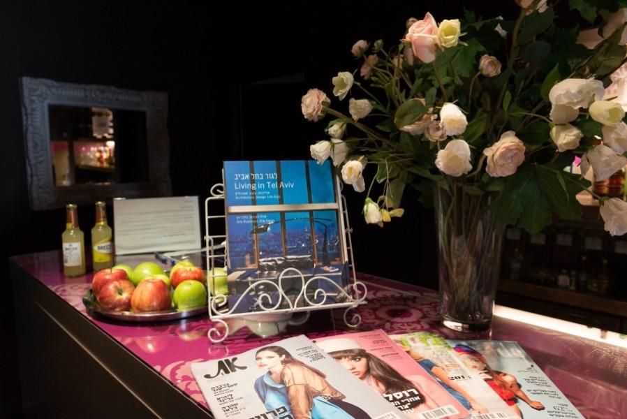  כיבוד באזור מנוחה  - ספא בוטיק תל אביב