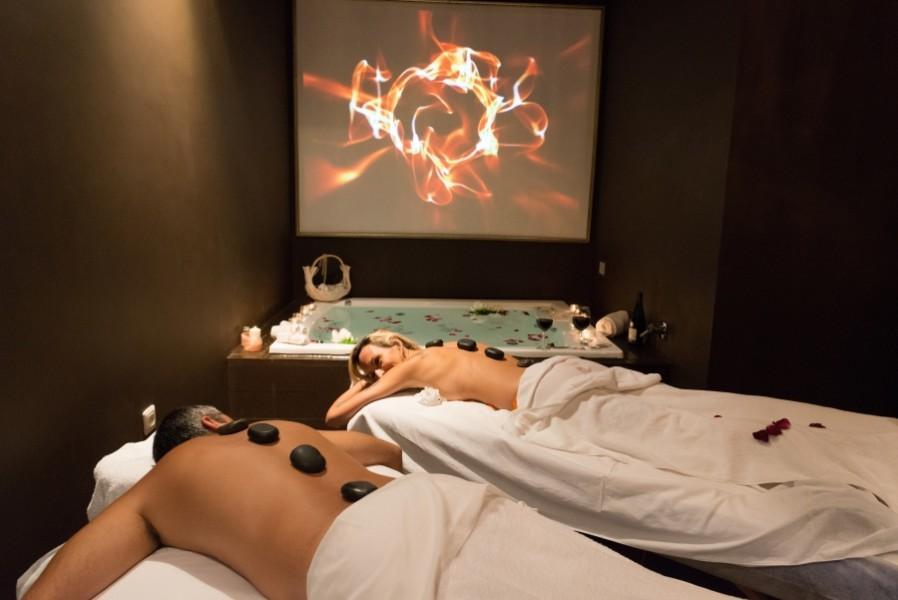  חדר טיפולים זוגי ובו גקוזי ויין - ספא בוטיק תל אביב