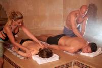 עיסוי בחמאם - ספא קיסר