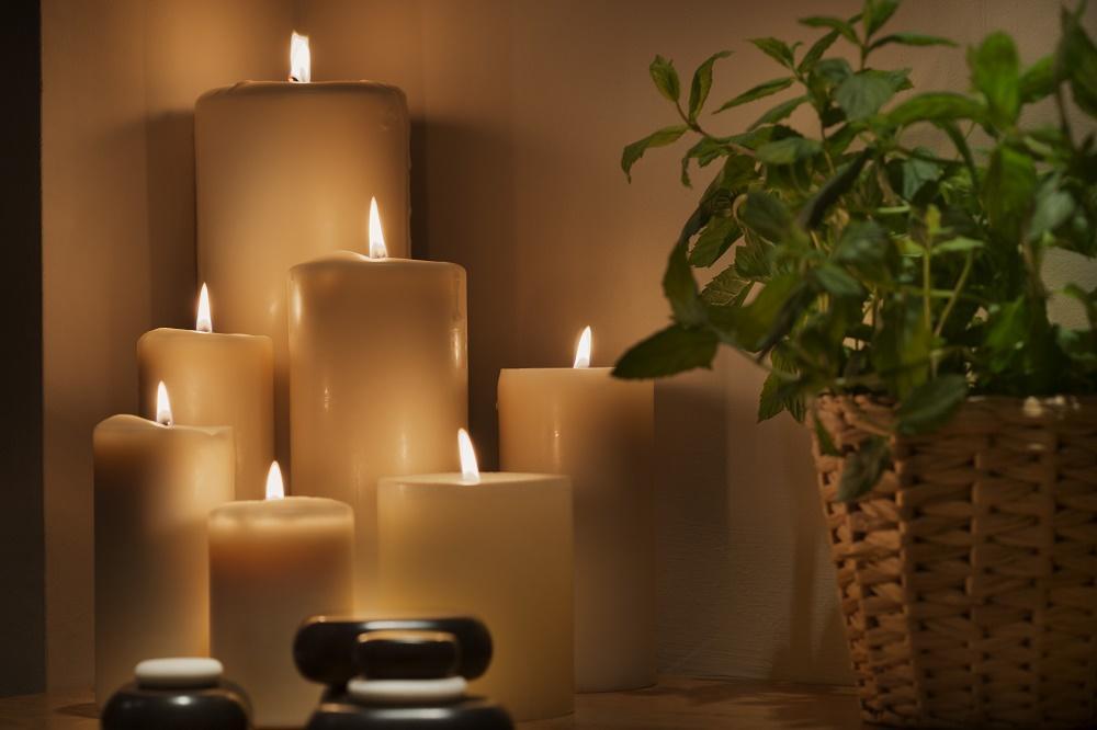נרות אווירה - ספא במלון קוקו תל אביב