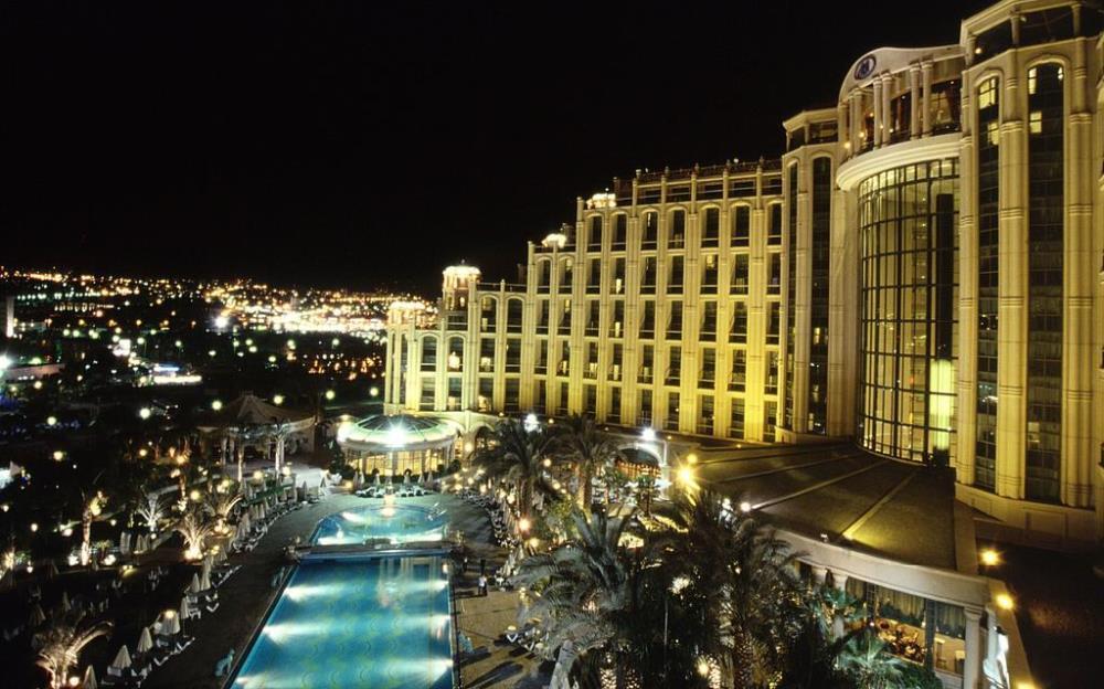 חזית המלון - ספא במלון מלכת שבא אילת