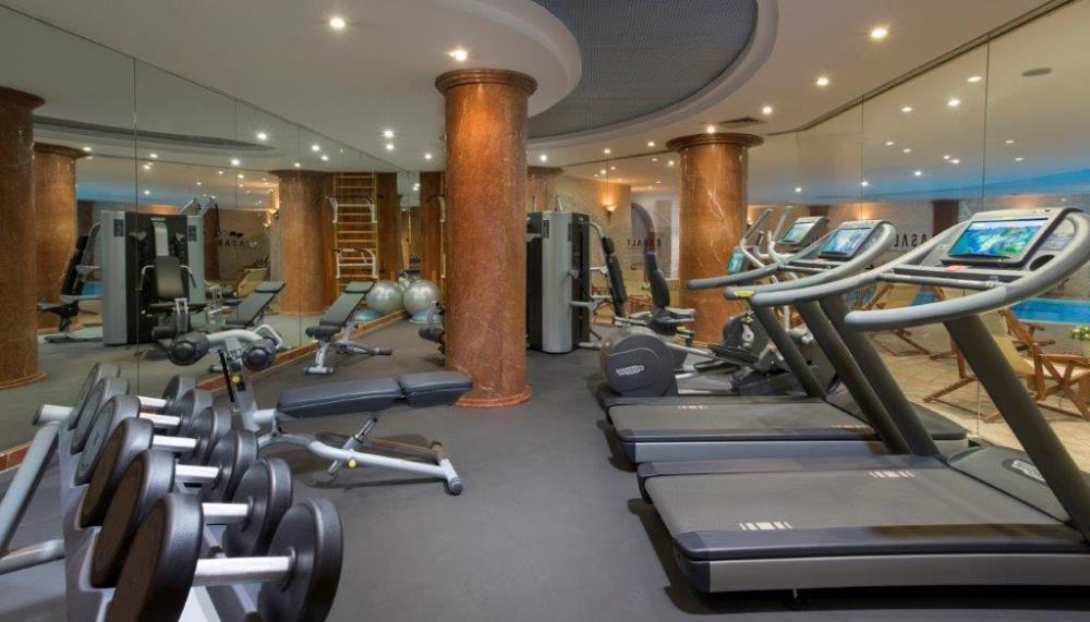 חדר כושר - ספא בזלת במלון חוף גיא טבריה 