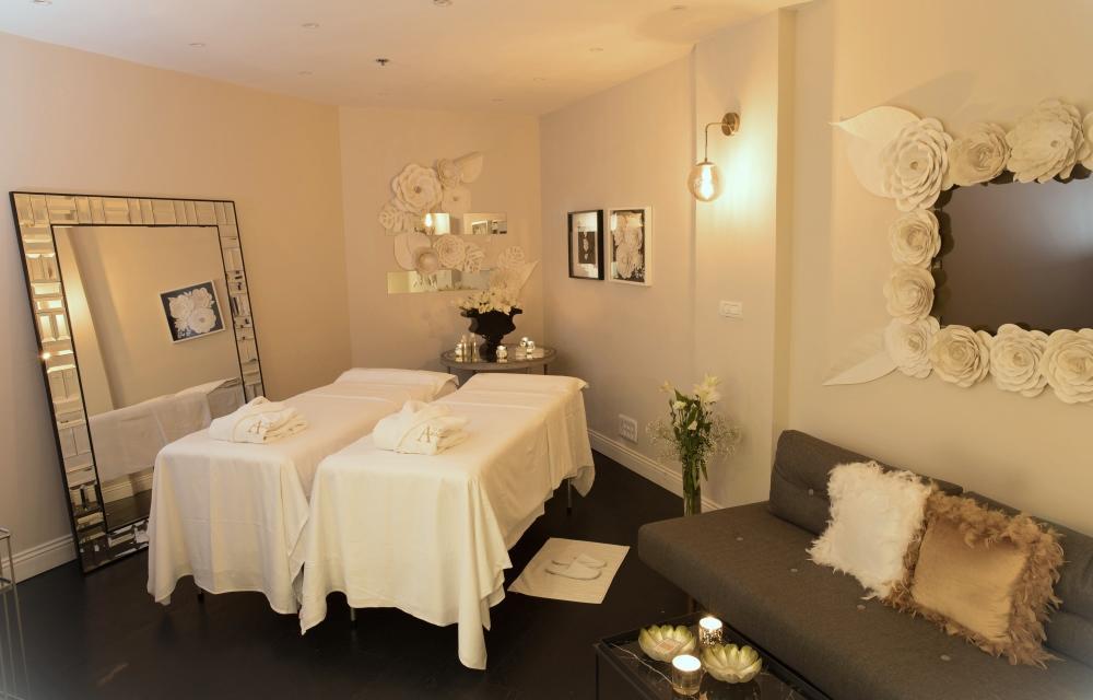חדר טיפולים זוגי - ספא במלון בוטיק A23 תל אביב