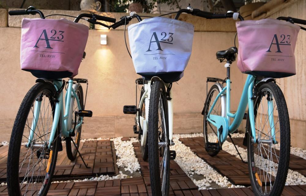  אופניים - ספא במלון בוטיק A23 תל אביב