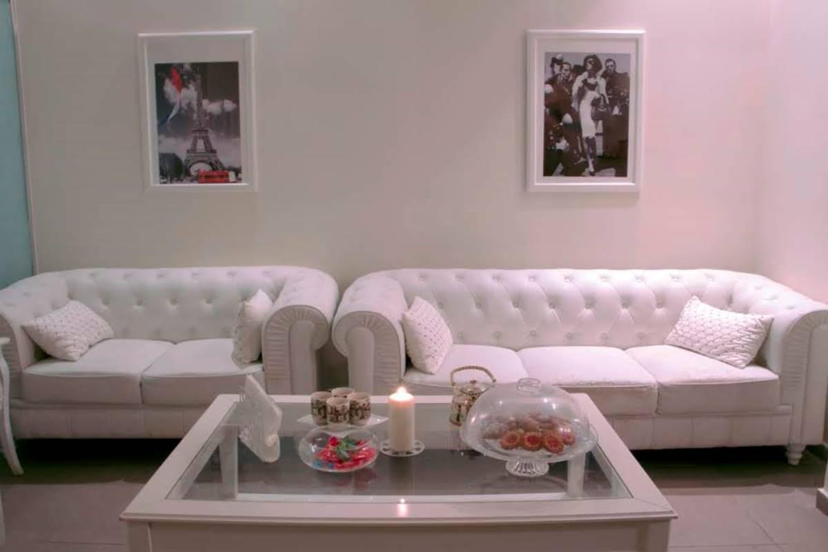  פינת ישיבה בספא - ספא במלון איילנד נתניה