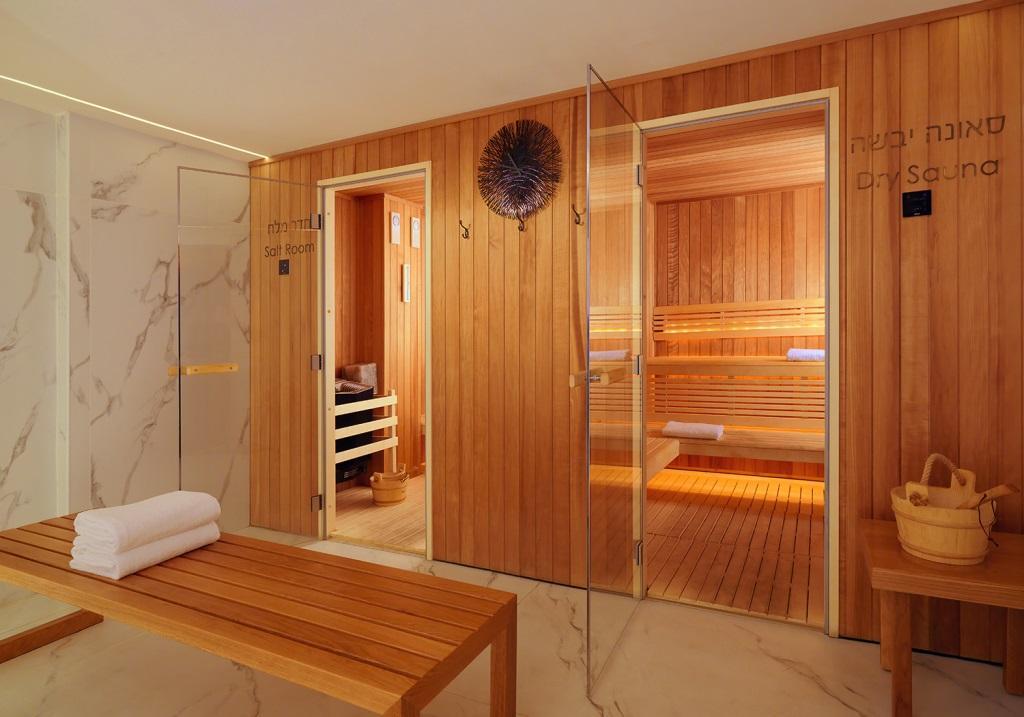 סאונה יבשה - ספא הוריזון במלון שרתון גרנד תל אביב