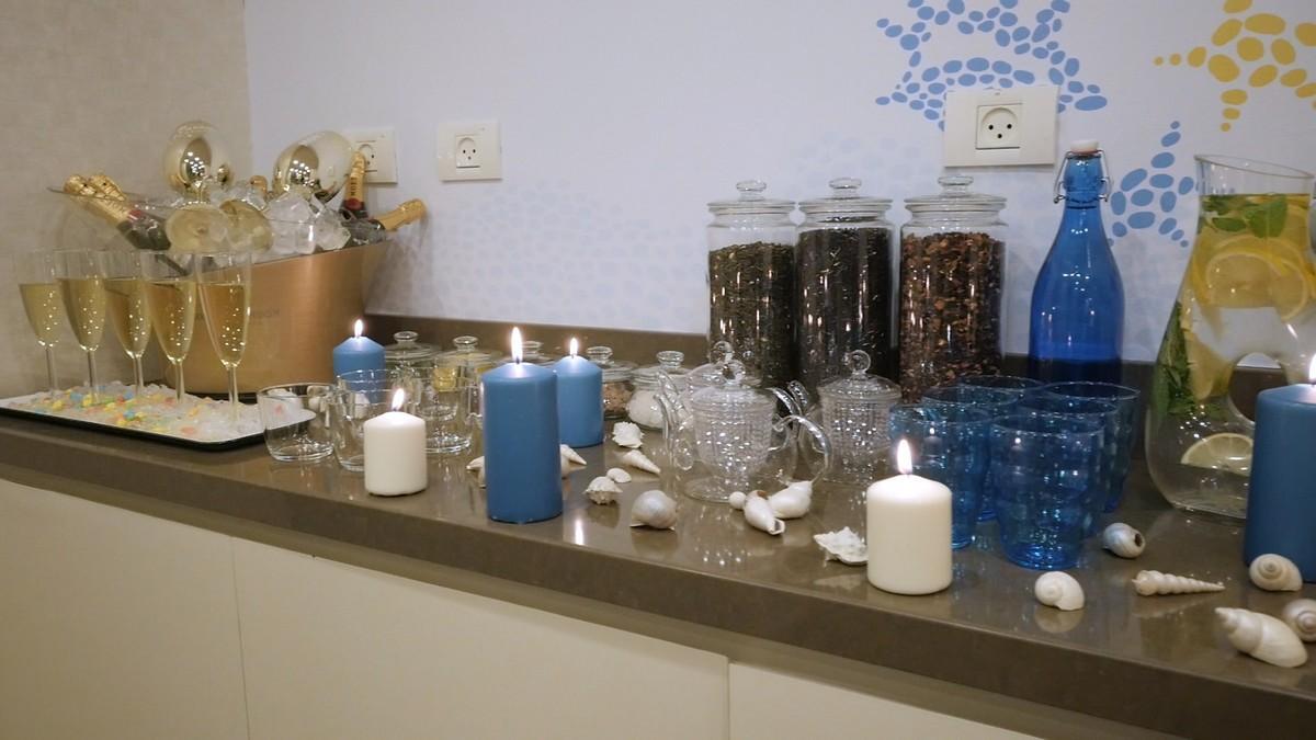 שתיה וכיבוד קל למקבלי טיפול  - שרנא ספא במלון השרון הרצליה