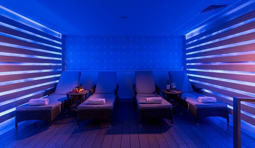 מתחם מנוחה  - אמרלד ספא במלון דן פנורמה תל אביב