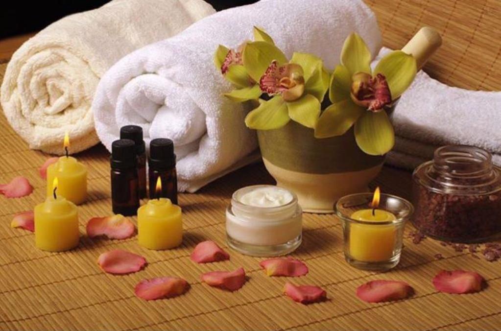 מגבות ונרות - ונילה ספא