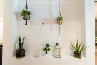  עציצים וקישוטים בקיר - ספא סי וויו