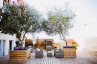  מרפסת ב סוויטה נשיאותית - ספא אדוה