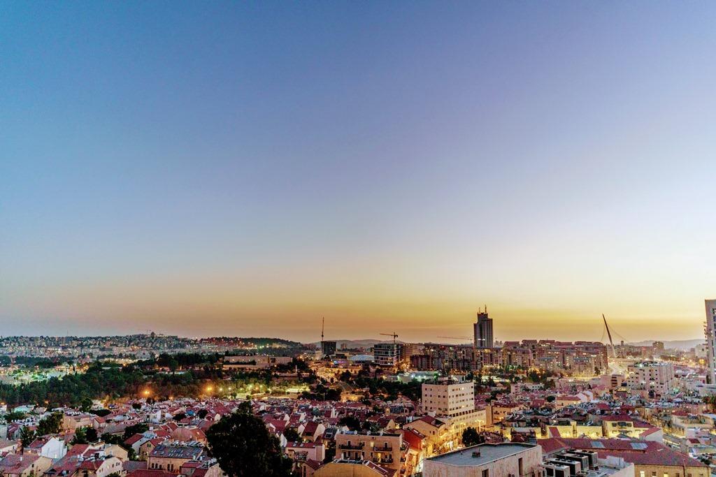  נוף לעיר ירושלים - My Jerusalem Spa