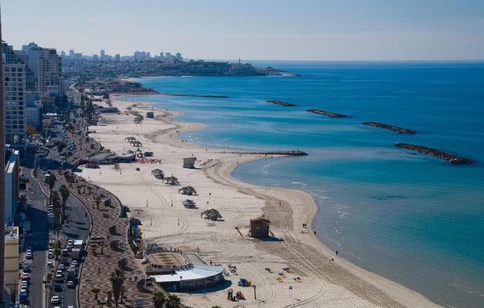 נוף הים מהמלון - ספא במלון אורכידאה הרברט סמואל תל אביב