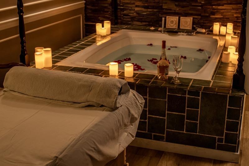 חדר טיפולים עם גקוזי- ספא במלון וילה גליליי צפת