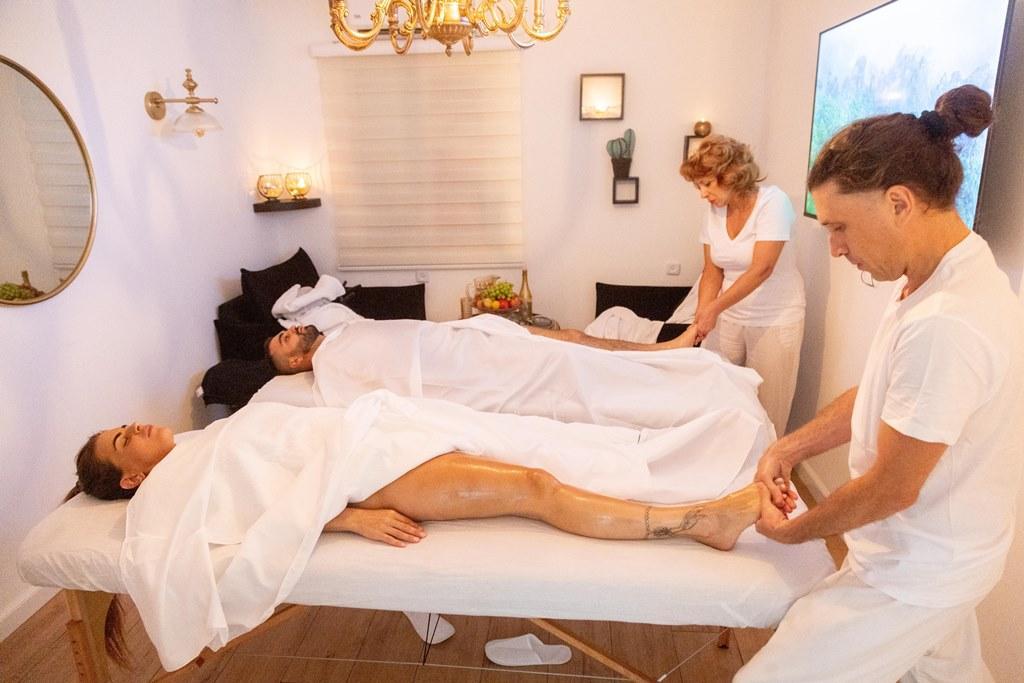    עיסוי זוגי - ספא דה לה מר