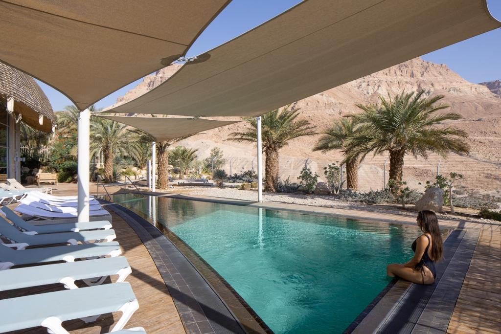 בריכה חיצונית - ספא סינרגיה במלון עין גדי