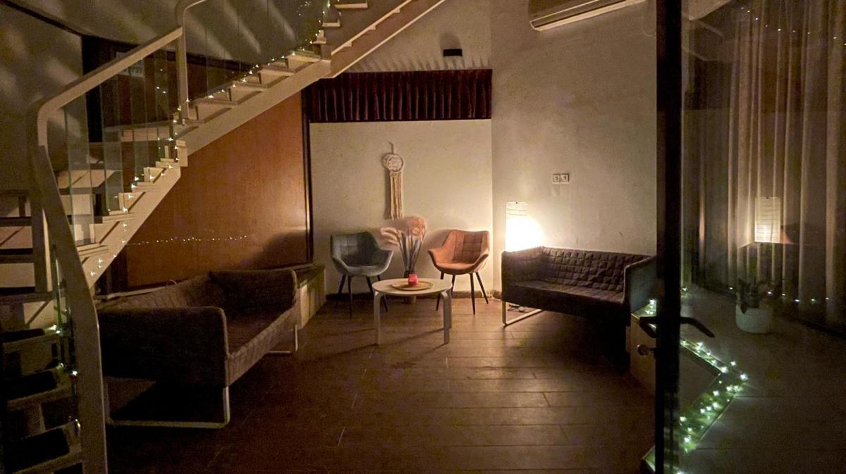   פינות ישיבה במתחם הספא - ספא קרלטון סיטי נהריה