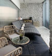 אזור מיטות מנוחה - ימה ספא במרינה אשקלון