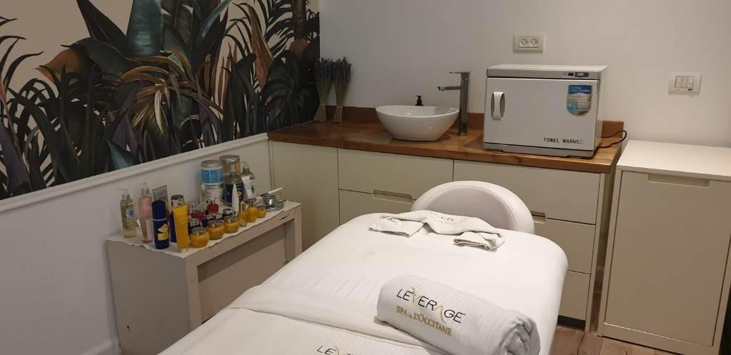 חדר טיפולים - ספא לאוקסיטן