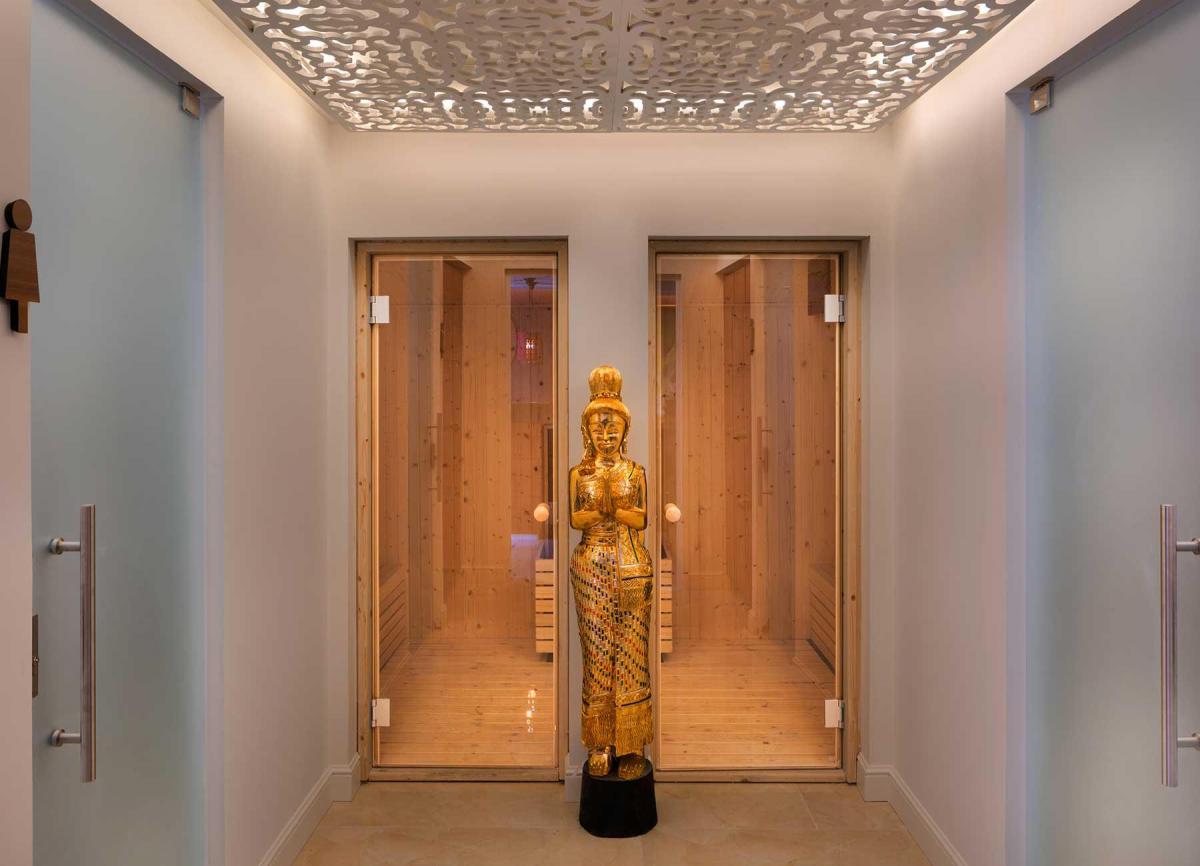  סאונה יבשה - ספא במלון אורכידאה אילת 