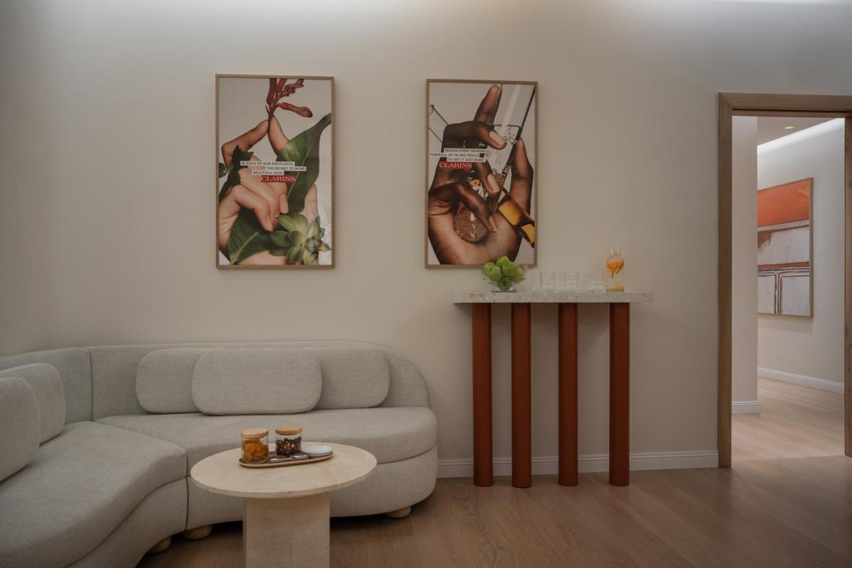 מתחם הספא - ספא קלרינס במלון אלקונין תל אביב