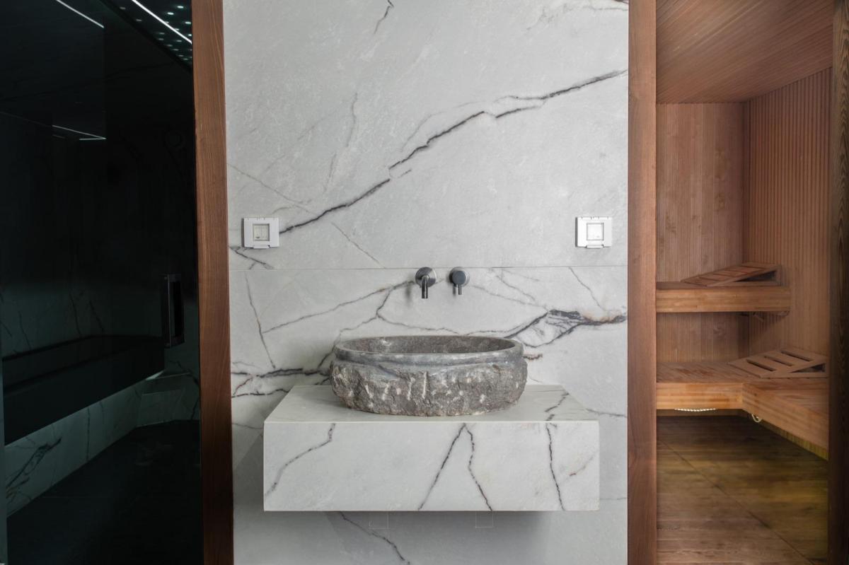  סאונה במתחם פרטי - ספא בהר מתחם פרמיום ירושלים