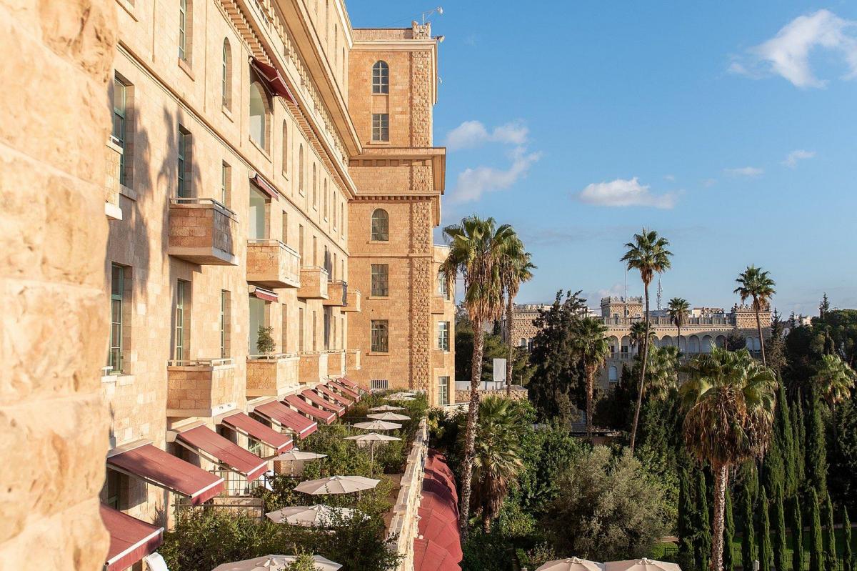 חזית המלון - ספא במלון King David ירושלים