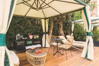 גזיבו עם פינות ישיבה - ספא במלון King David ירושלים