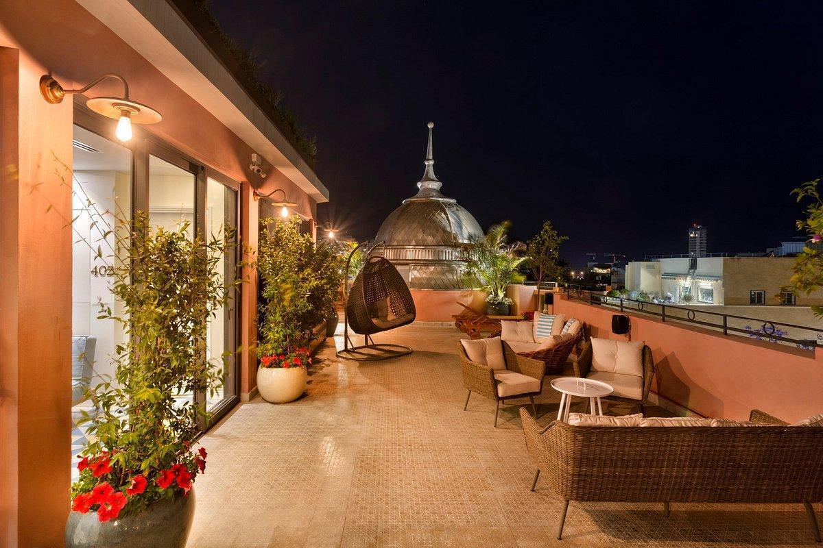  פינות ישיבה בגג המלון - ספא במלון נורדוי תל אביב