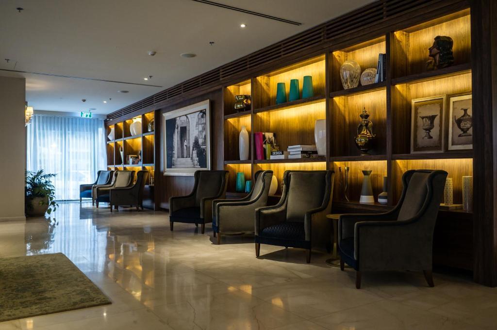 לובי המלון - ספא במלון הרברט סמואל ירושלים