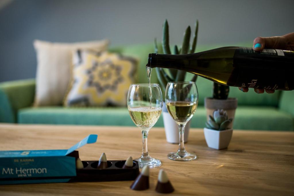 יין מפנק - ספא פיורינה - הגושרים מלון בטבע