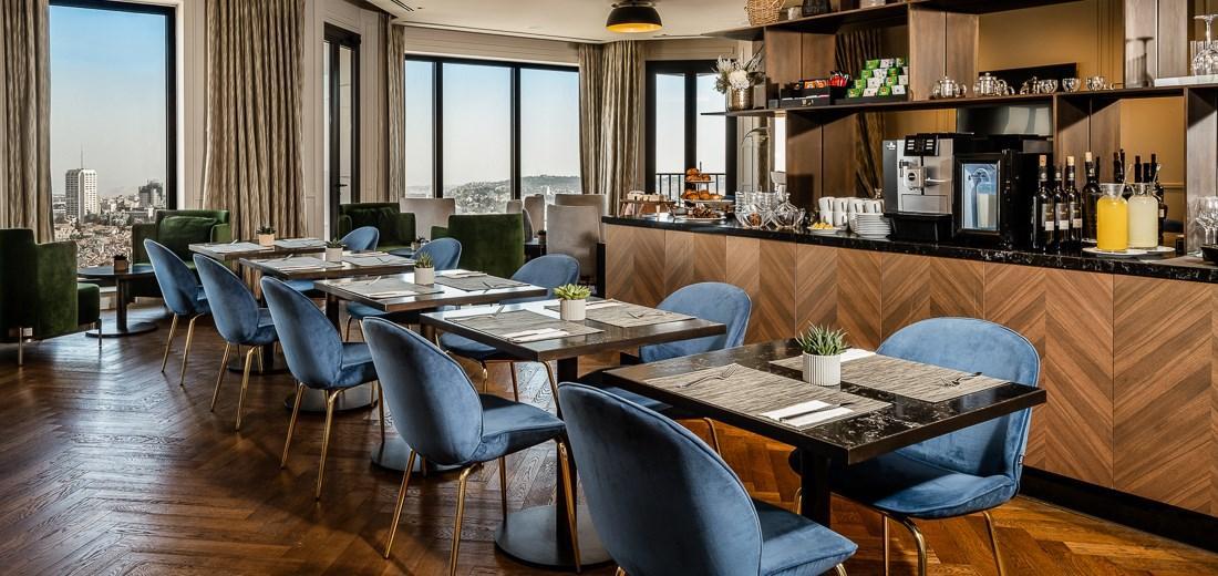חדר אוכל -  ספא האלמנט החמישי במלון וורט ירושלים