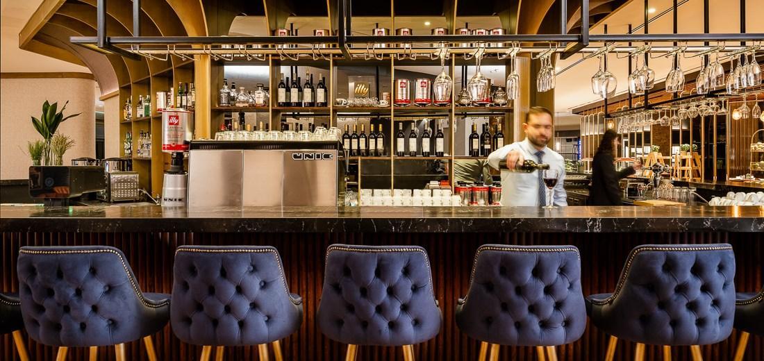 בר משקאות במלון -  ספא האלמנט החמישי במלון וורט ירושלים