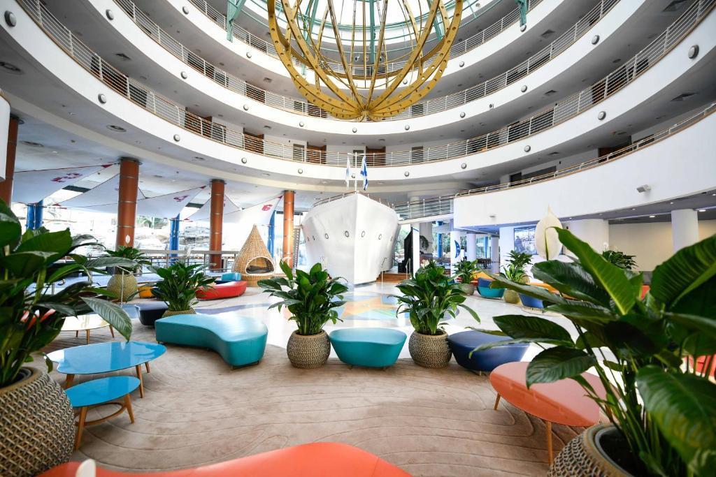 לובי המלון - ספא קלאב הוטל אילת