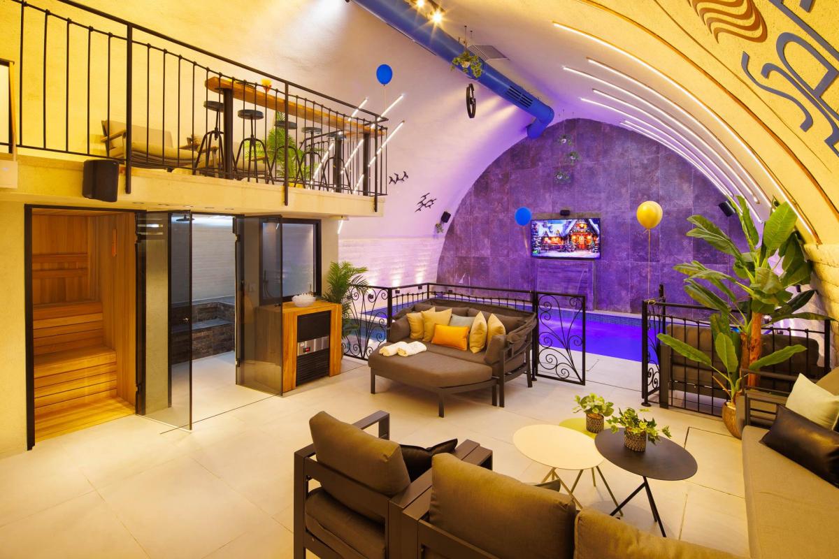   מתחם הספא והבריכה - ספא ספץ