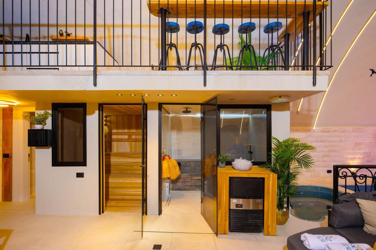   מתחם הספא ופינות ישיבה - ספא ספץ