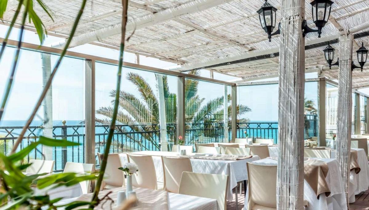  חדר האוכל מול הנוף הים - ספא ניצה