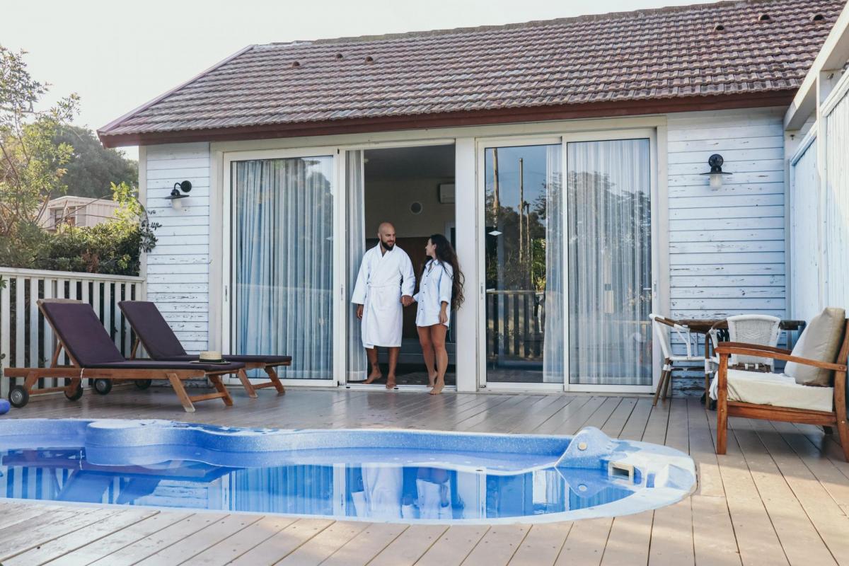 בריכה חיצונית הבפא - ספא ניאה 