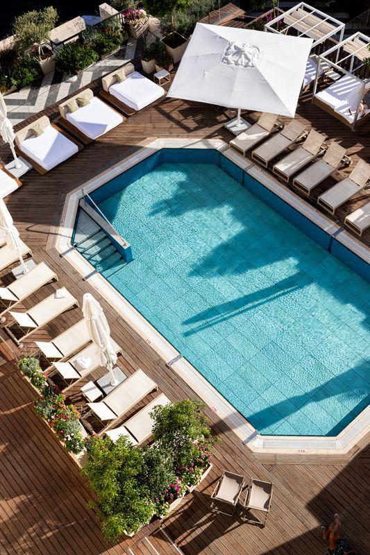  בריכה חיצונית - ספא קסיה ירושלים