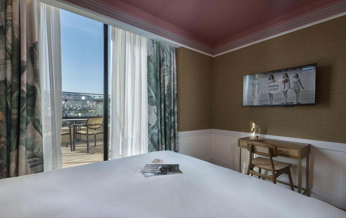   חדר לינה במלון - מלון בראון אילת 