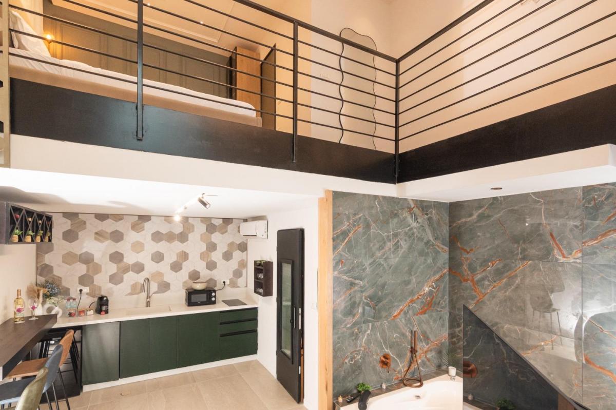   מטבח בסוויטה - ספא במלון ג'אפה פורט