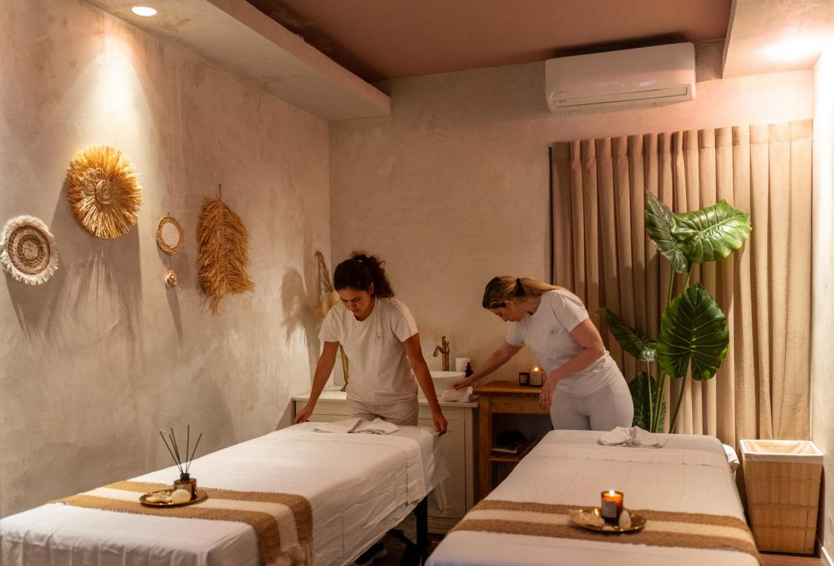   חדר טיפולים זוגי - ספא אחוזת הספא