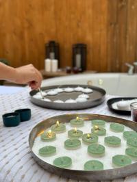 נירות לאווירת הספא - ספא במלון סבן רמון 