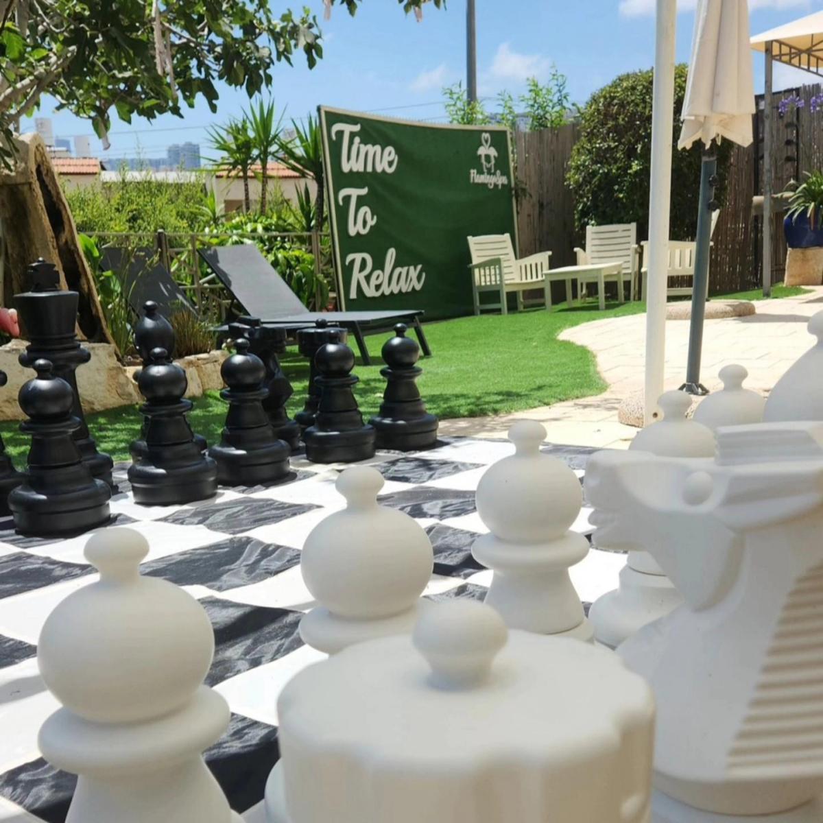  חצר הספא - ספא פלמינגו 