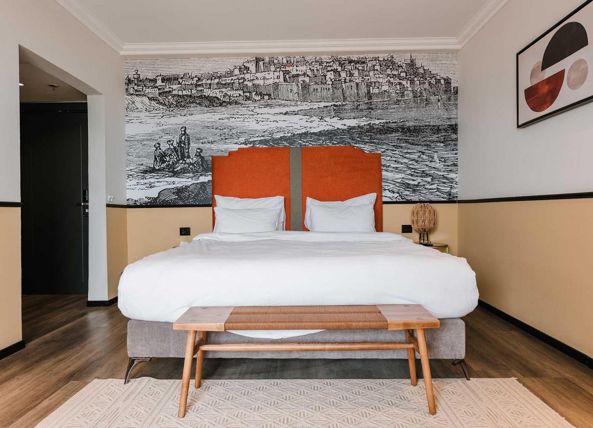   חדר לינה זוגי - מלון סבן סיז 