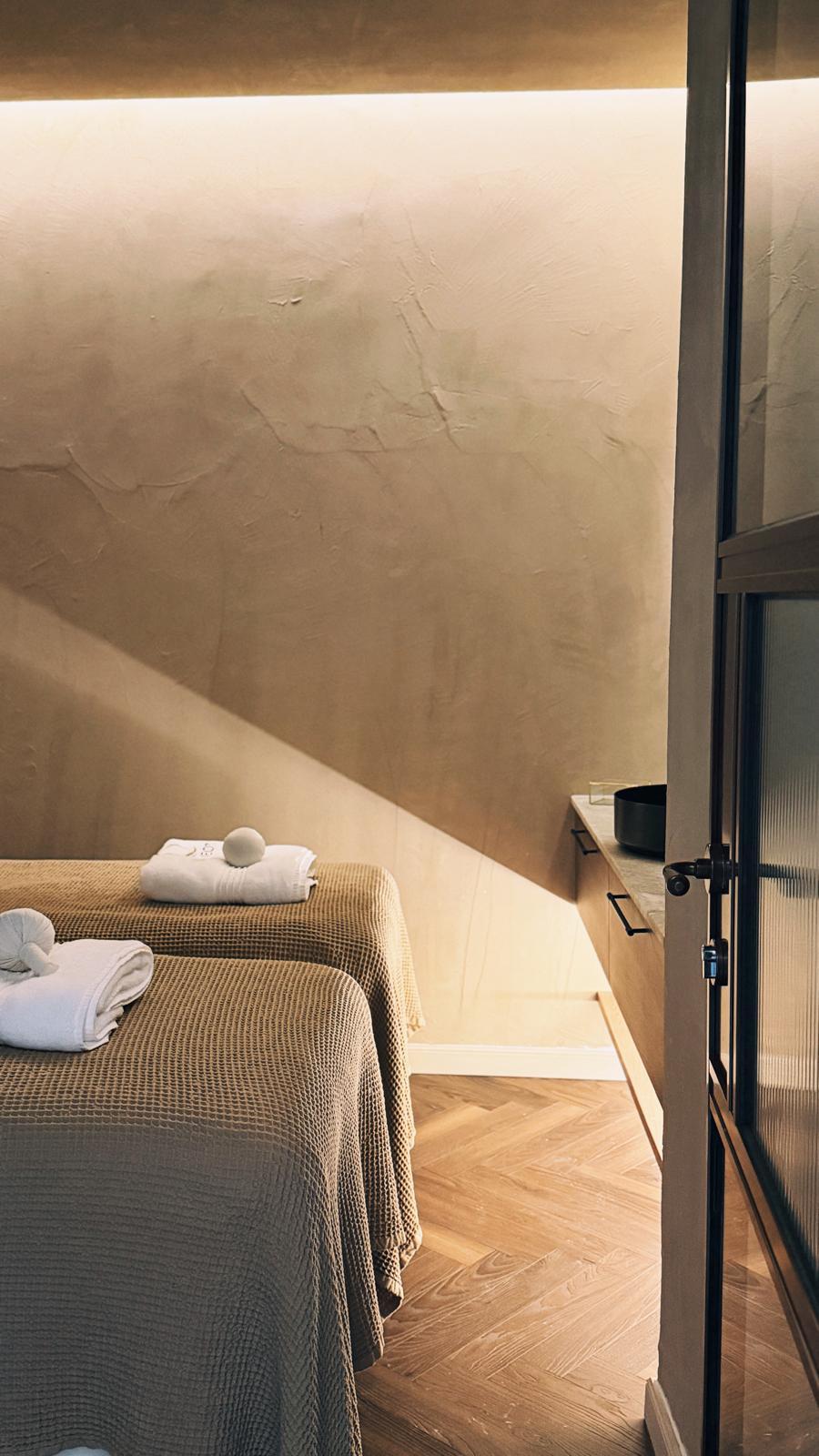   חדר טיפולים זוגי - ספא נאות