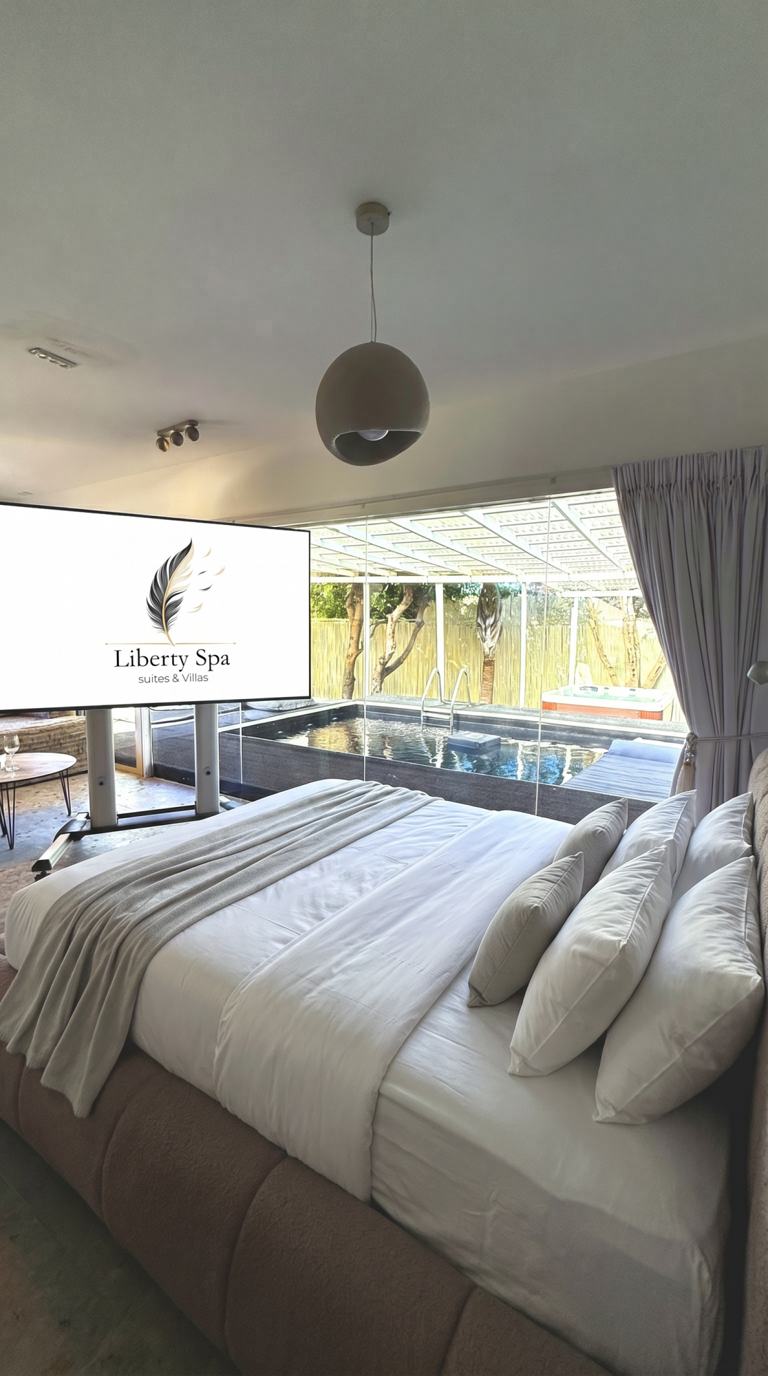  חדר שינה - Liberty spa & suites